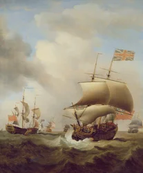 Szállítás hullámzó tengeren, 1753